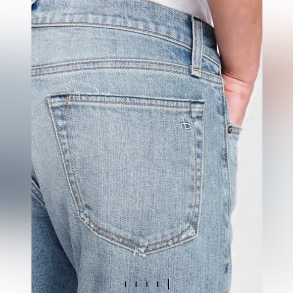 Rag & bone Fit 1 Low-Rise Fire Island Extra Slim Fit Light Indigo Jeans - Picture 5 of 16